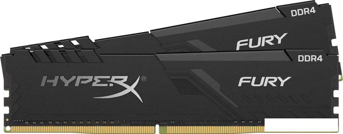 Оперативная память HyperX Fury 2x16GB DDR4 PC4-24000 HX430C16FB4K2/32 - фото