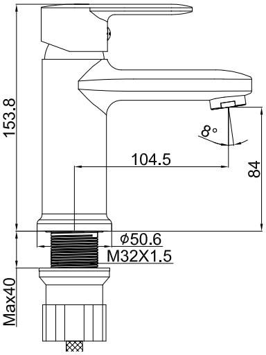 Смеситель Maxonor PL1074 - фото