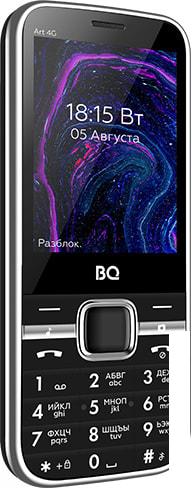 Мобильный телефон BQ-Mobile BQ-2800L Art 4G (черный) - фото