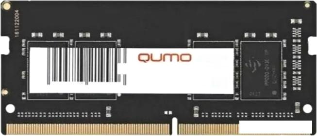 Оперативная память QUMO 8ГБ DDR4 3200 МГц QUM4S-8G3200P22 - фото