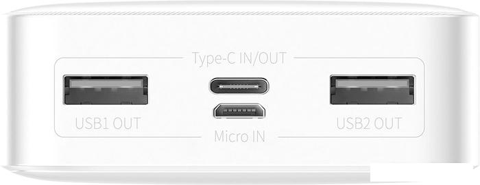 Внешний аккумулятор Baseus Bipow Digital Display PPDML-J02 20000mAh (белый) - фото
