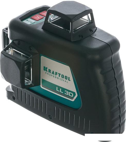Лазерный нивелир KRAFTOOL LL-3D-2 34640-2 (с держателем) - фото