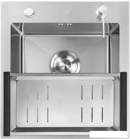 Кухонная мойка Avina HM4548 (нержавеющая сталь) - фото