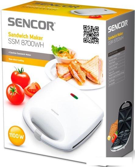 Сэндвичница Sencor SSM 8700WH - фото