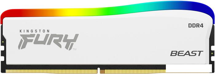 Оперативная память Kingston FURY Beast RGB SE 16ГБ DDR4 3600 МГц KF436C18BWA/16 - фото