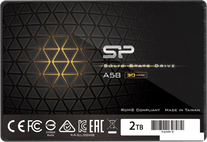 SSD Silicon-Power Ace A58 2TB SP002TBSS3A58A25 - фото