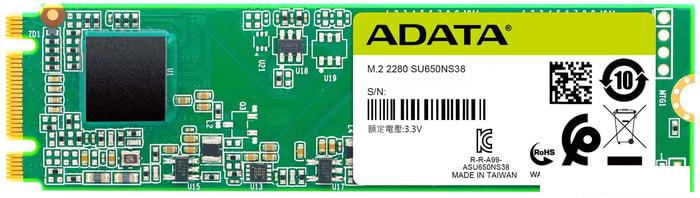 SSD A-Data Ultimate SU650 480GB ASU650NS38-480GT-C - фото