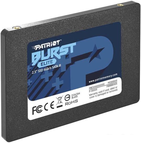 SSD Patriot Burst Elite 120GB PBE120GS25SSDR - фото