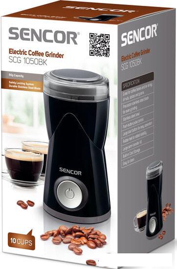 Электрическая кофемолка Sencor SCG 1050BK - фото