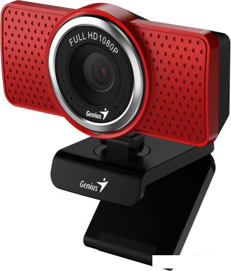 Web камера Genius ECam 8000 (красный) - фото