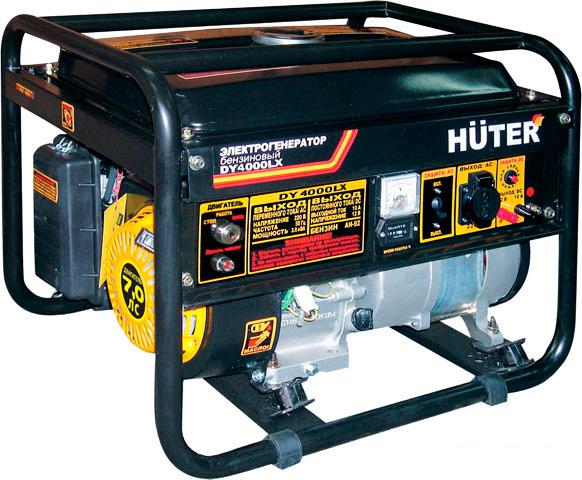 Бензиновый генератор Huter DY4000LX - фото