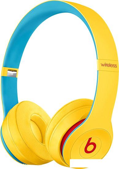 Наушники Beats Solo3 Wireless коллекция Club (винтажно-желтый) - фото