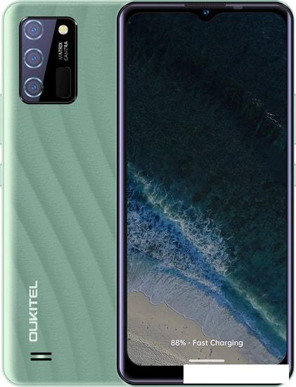 Смартфон Oukitel C25 (зеленый) - фото