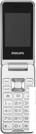 Кнопочный телефон Philips Xenium E2601 (серебристый) - фото