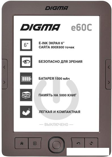 Электронная книга Digma e60C - фото