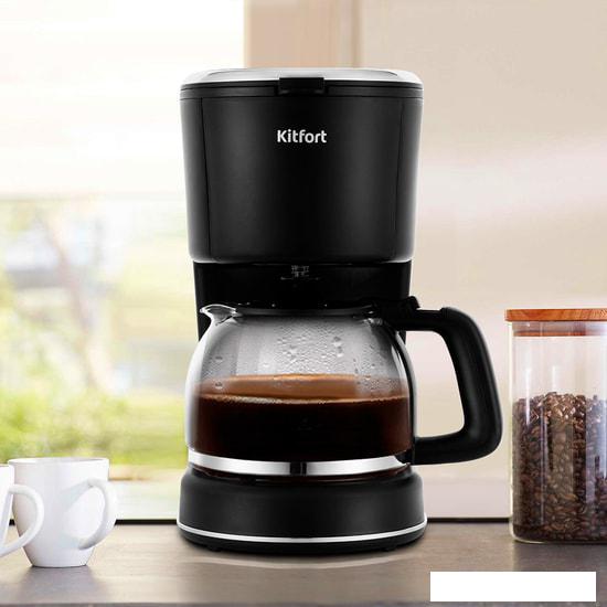 Капельная кофеварка Kitfort KT-734 - фото