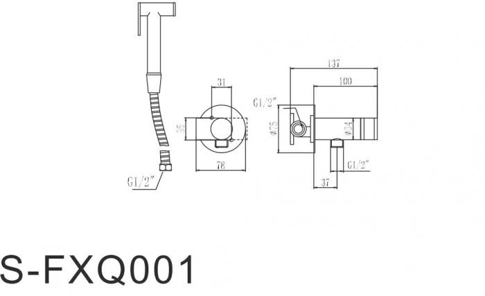 Смеситель Savol S-FXQ001 - фото