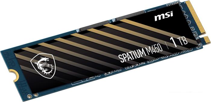 SSD MSI Spatium M450 1TB S78-440L980-P83 - фото