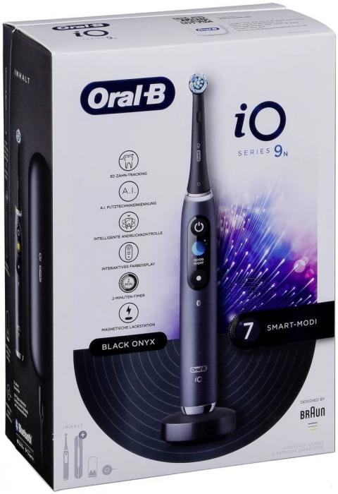 Электрическая зубная щетка Oral-B iO 9n (черный) - фото