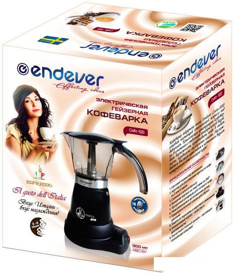 Гейзерная кофеварка Endever Costa-1020 - фото