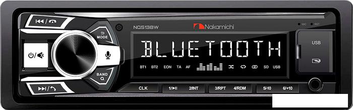 USB-магнитола Nakamichi NQ513BW - фото