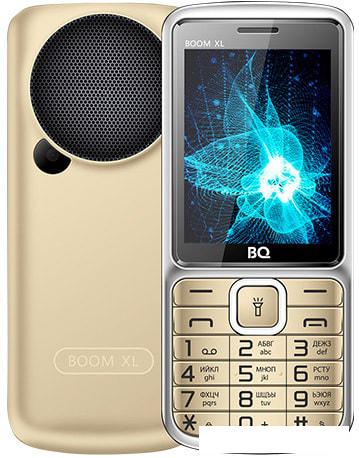 Мобильный телефон BQ-Mobile BQ-2810 Boom XL (золотистый) - фото