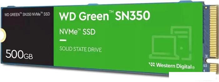 SSD WD Green SN350 500GB WDS500G2G0C - фото