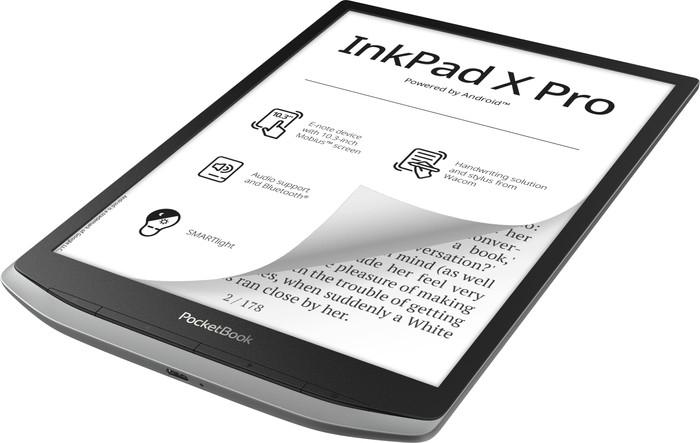 Электронная книга PocketBook InkPad X Pro (серый) - фото