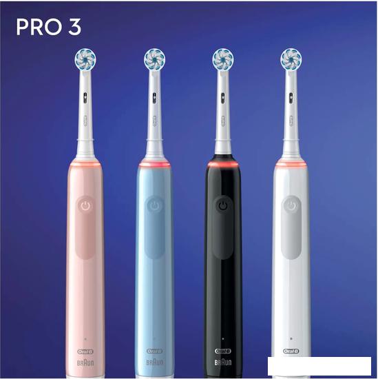 Электрическая зубная щетка Oral-B Pro 3 3000 Cross Action D505.513.3 (черный) - фото