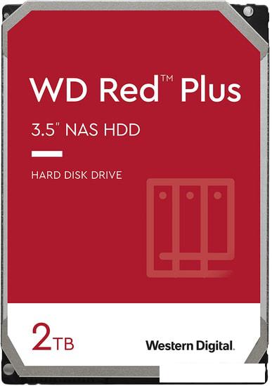 Жесткий диск WD Red Plus 2TB WD20EFZX - фото