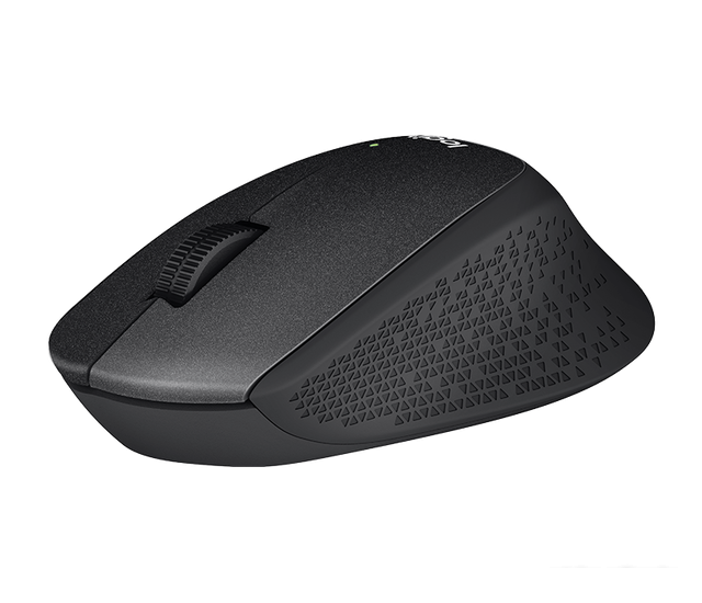 Мышь Logitech M330 Silent Plus (черный) [910-004909] - фото