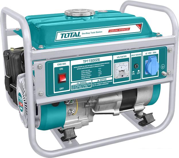 Бензиновый генератор Total TP1150026 - фото