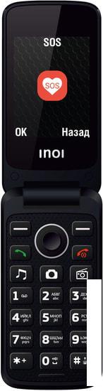 Мобильный телефон Inoi 247B (красный) - фото