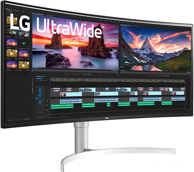 Монитор LG UltraWide 38WN95C-W - фото