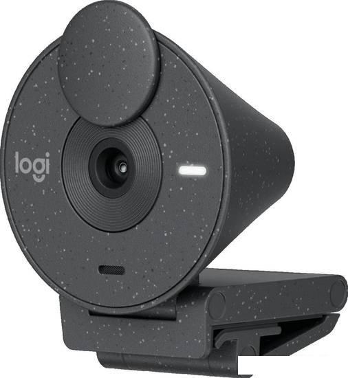 Веб-камера Logitech Brio 300 (графитовый) - фото