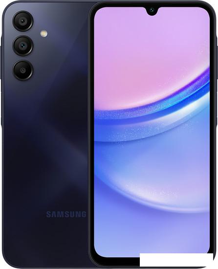 Смартфон Samsung Galaxy A15 4GB/128GB (темно-синий, без Samsung Pay) - фото