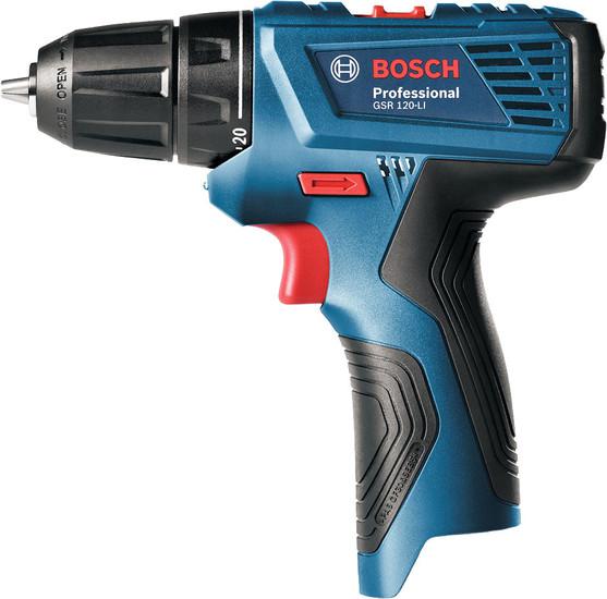 Дрель-шуруповерт Bosch GSR 120-LI Professional 0601M12000 (без АКБ, кейс) - фото