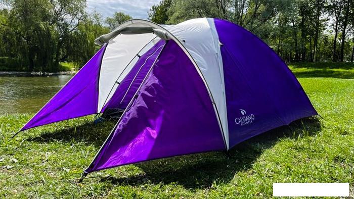 Кемпинговая палатка Calviano Acamper Acco 3 (фиолетовый) - фото