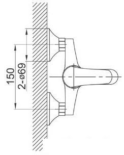 Смеситель Ferro Vasto BVA11 - фото