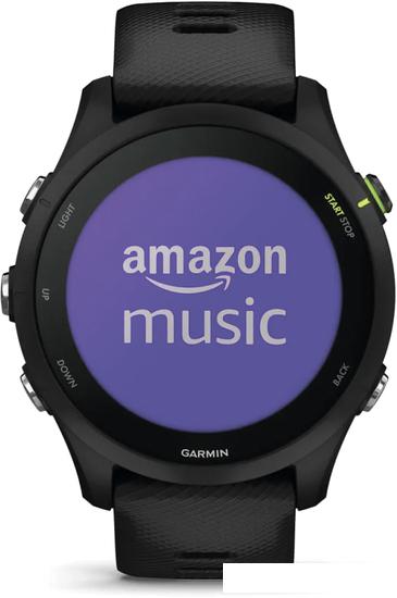 Умные часы Garmin Forerunner 255 Music 46 мм (черный) - фото