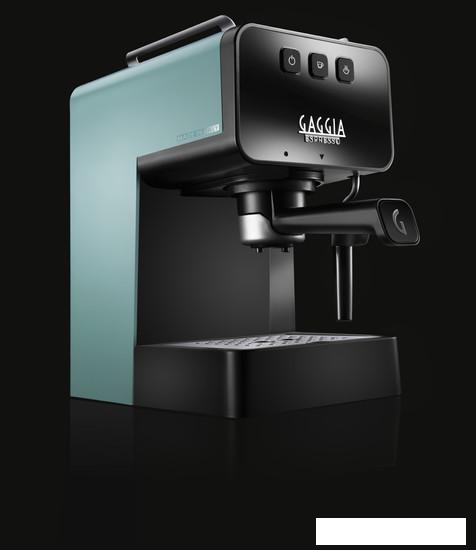 Рожковая бойлерная кофеварка Gaggia Espresso Deluxe Green EG2111/66 - фото