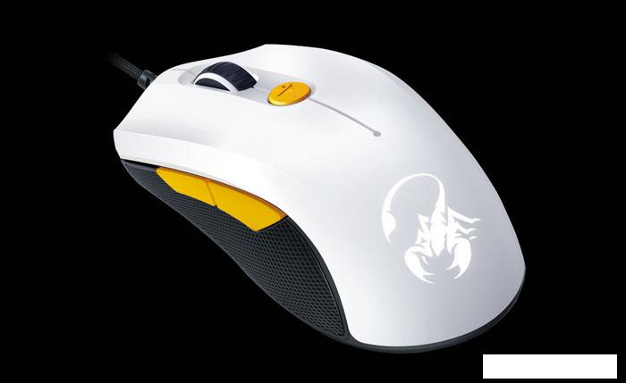 Игровая мышь Genius Scorpion M6-600 (белый/оранжевый) - фото