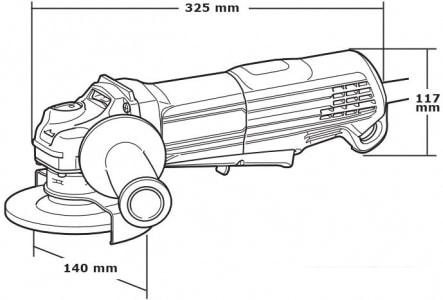 Угловая шлифмашина Makita GA5050R - фото