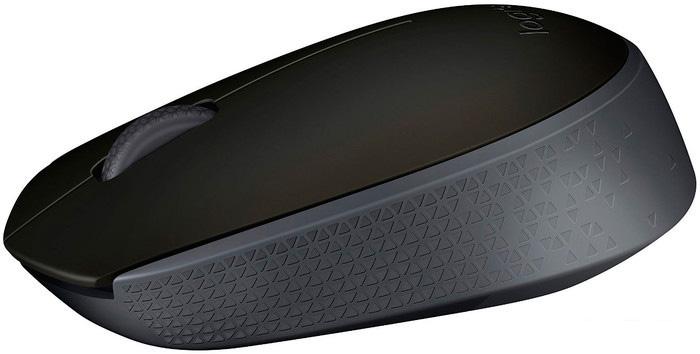 Мышь Logitech M171 Wireless Mouse серый/черный [910-004424] - фото