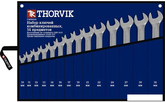 Набор ключей Thorvik CWS0014 (14 предметов) - фото