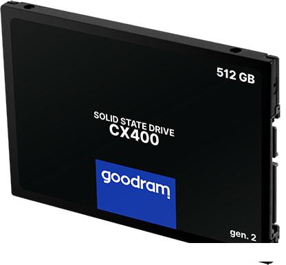 SSD GOODRAM CX400 gen.2 512GB SSDPR-CX400-512-G2 - фото