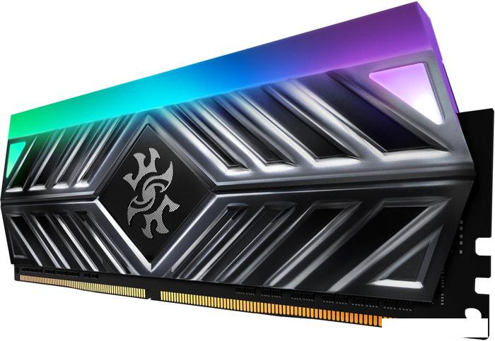 Оперативная память A-Data Spectrix D41 RGB 8GB DDR4 PC4-25600 AX4U32008G16A-ST41 - фото