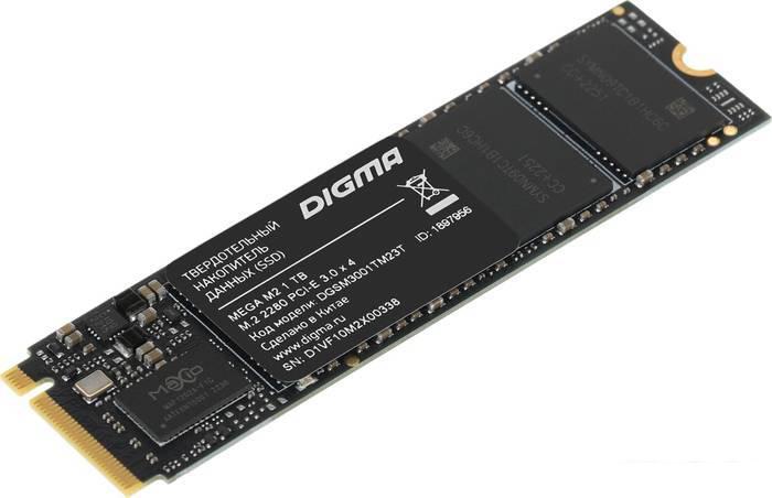 SSD Digma Mega M2 1TB DGSM3001TM23T - фото