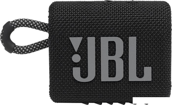 Беспроводная колонка JBL Go 3 (черный) - фото