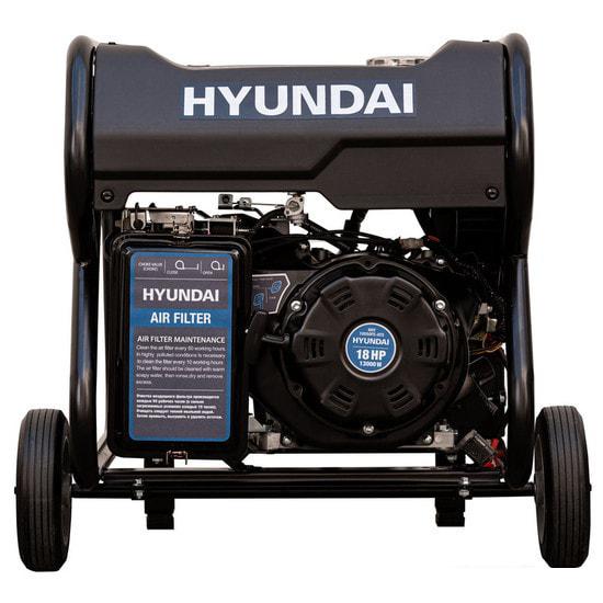 Бензиновый генератор Hyundai HHY10550FE-ATS - фото